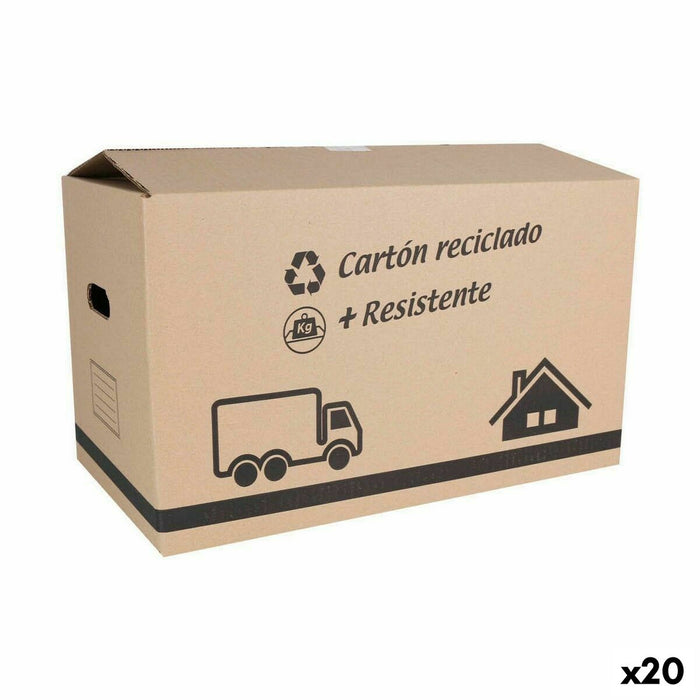Cutie de depozitare cu capac Confortime Carton 50 x 29 x 30 cm (20 Unități)