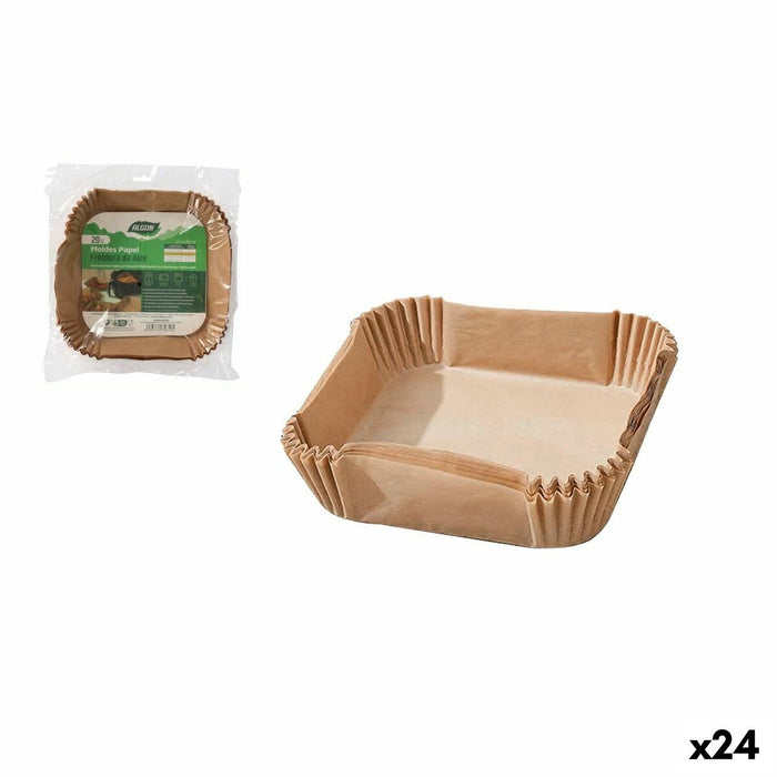 Food Tray Set Algon Friteuză fără Ulei 24 cm 20 Piese (24 Unități)
