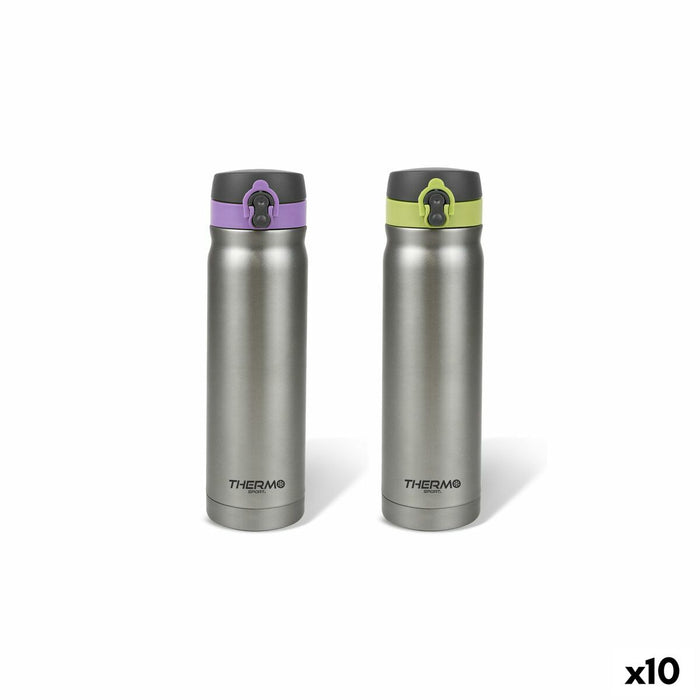 Flacon termos de călătorie Quttin Oțel inoxidabil 500 ml (10 Unități)
