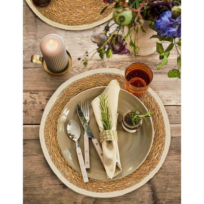 Suport Protecție pentru Masă Privilege Iarbă de mare 40 cm (36 Unități)