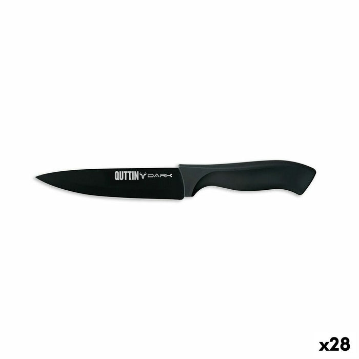 Cuțit de bucătărie Quttin Dark 15 cm (28 Unități)