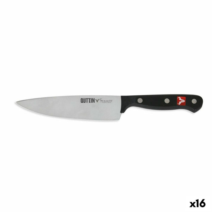 Cuțit de bucătărie Quttin Sybarite 16 cm (16 Unități)
