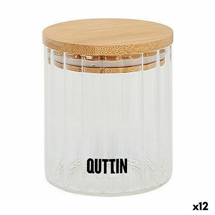 Borcan Quttin Sticlă borosilicată 500 ml (12 Unități)