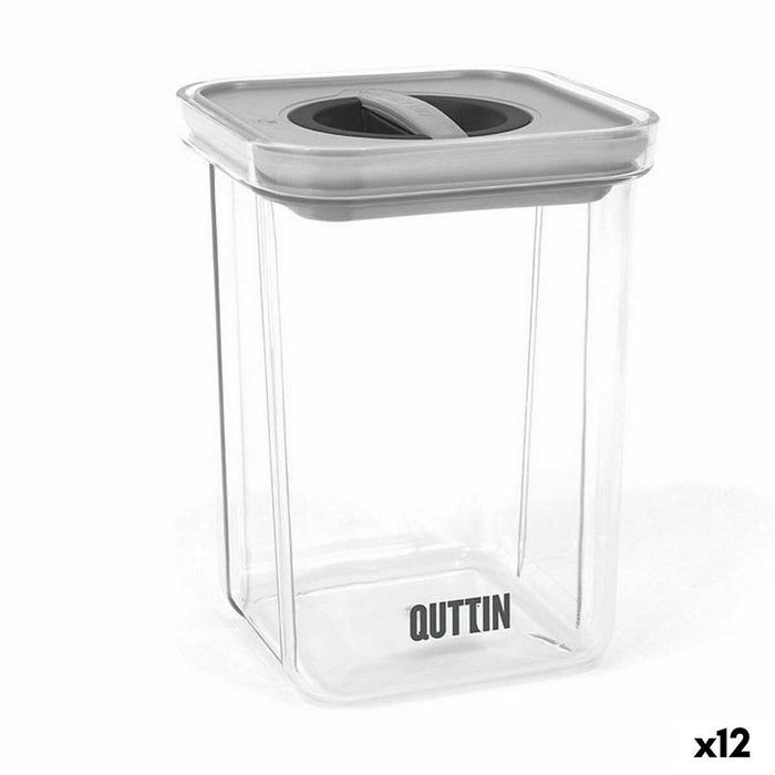 Borcan Quttin Ermetic PET 1,1 L (12 Unități)