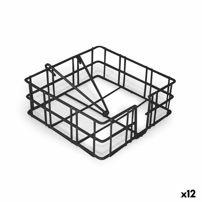 Suport pentru Șervețele Confortime Metal 18 x 18 x 6,5 cm (12 Unități)