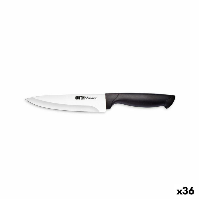 Cuțit de bucătărie Quttin Black 15 cm (36 Unități)