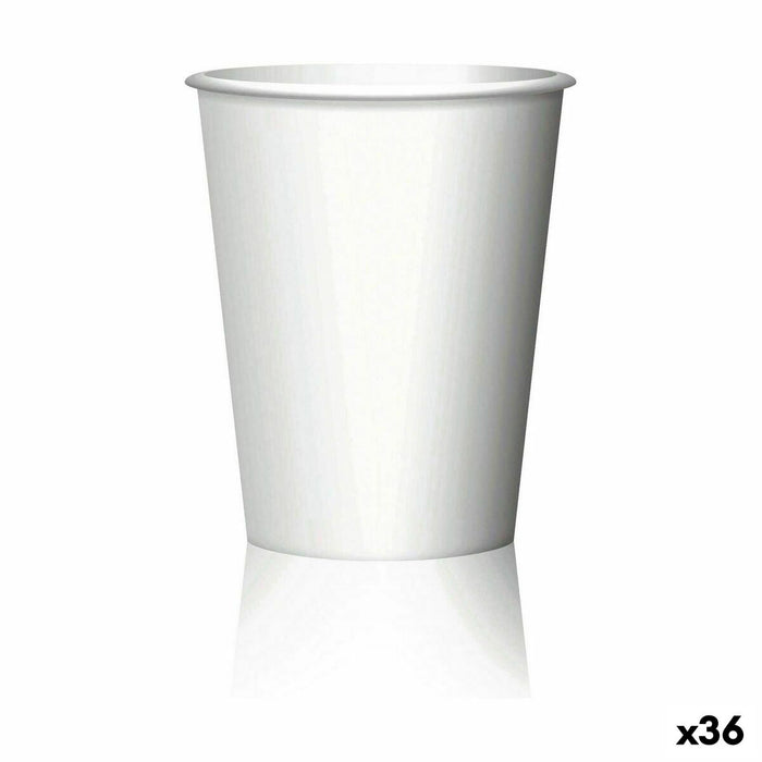 Set de Pahare Shot Algon De unică folosință Carton Alb 20 Piese 50 ml (36 Unități)