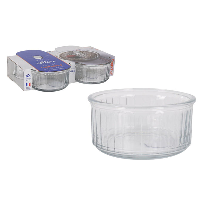 Set de boluri Duralex Ovenchef 4 Piese 240 ml ø 10 x 5 cm (12 Unități)