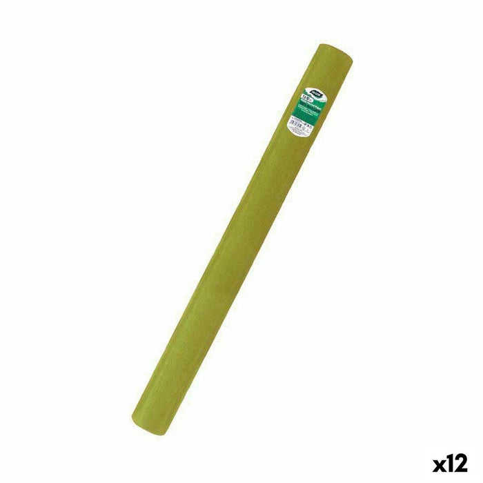 Față de masă pe o rolă Algon Verde lămâie 1 x 10 m (12 Unități)