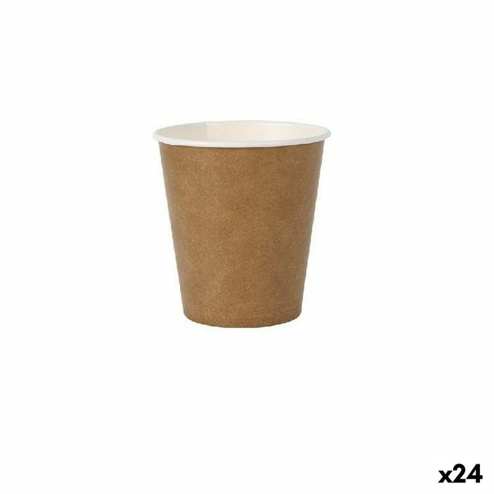 Set de pahare Algon De unică folosință hârtie kraft 20 Piese 120 ml (24 Unități)