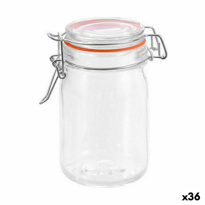 Borcan La Mediterránea Ermetic Sticlă 250 ml (36 Unități)