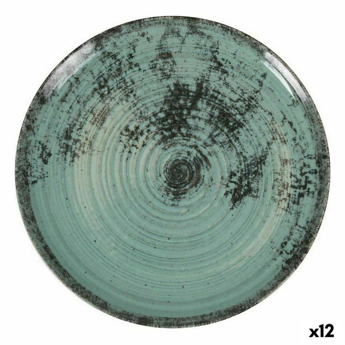 Platou Plat La Mediterránea Aspe Turquoise Ø 26 x 2,5 cm (12 Unități)