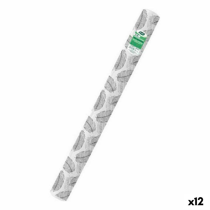 Față de masă pe o rolă Algon De unică folosință Frunze 1 x 10 m (12 Unități)