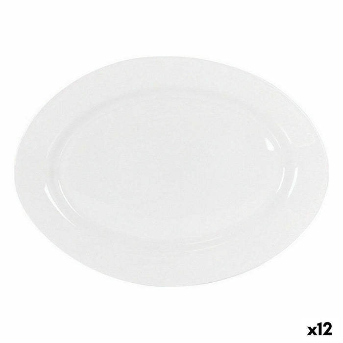 Platou pentru Servire La Mediterránea Temara Oval 30,5 x 22,2 cm (12 Unități)