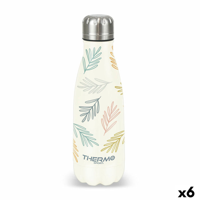 Sticla Termoizolantă ThermoSport Frunze 350 ml (6 Unități)