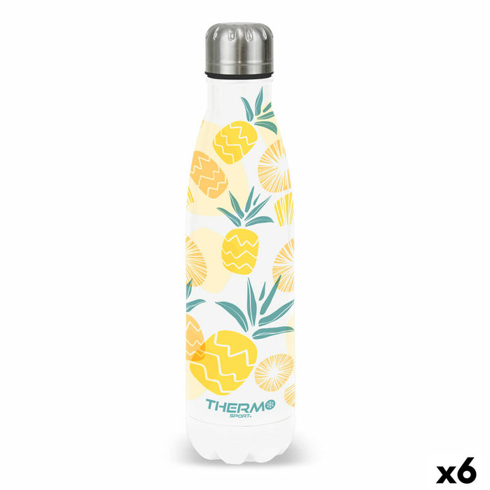 Sticla Termoizolantă ThermoSport Ananas 500 ml (6 Unități)