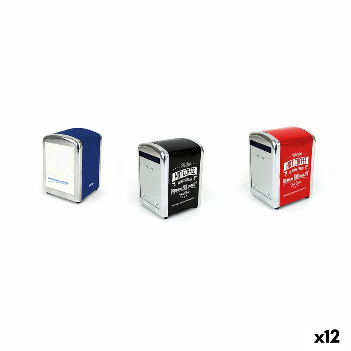Suport de șervețele Quttin 10,6 x 9,6 x 13,9 cm Han (12 Unități)