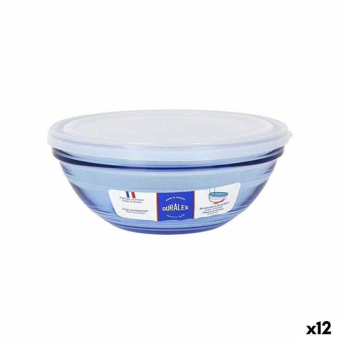 Castron Duralex Marine Albastru 17 cm Cu Capac (12 Unități)