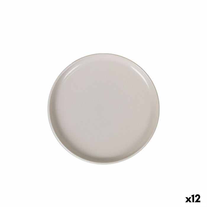 Tavă pentru gustari La Mediterránea Ivory Rotundă Ø 25 x 2,6 cm (12 Unități)