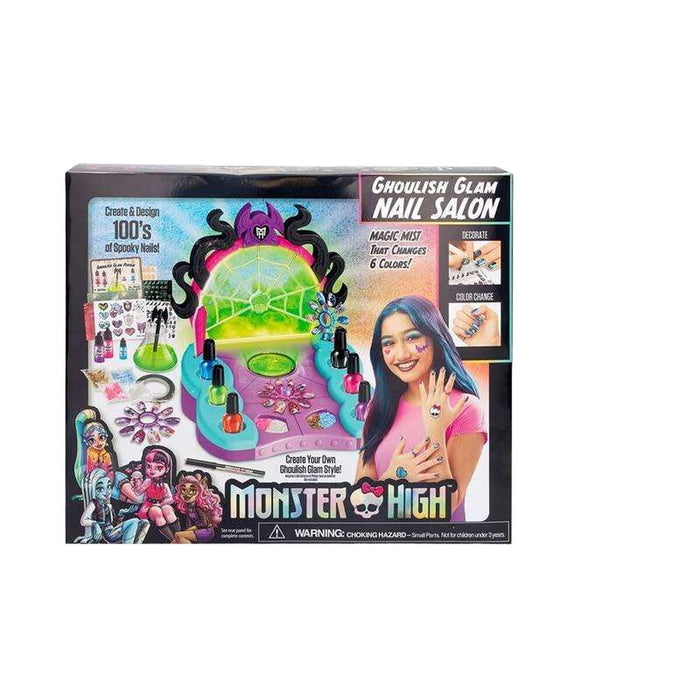 Set de Machiaj pentru Copii Monster High Glam Ghoulish Unghii