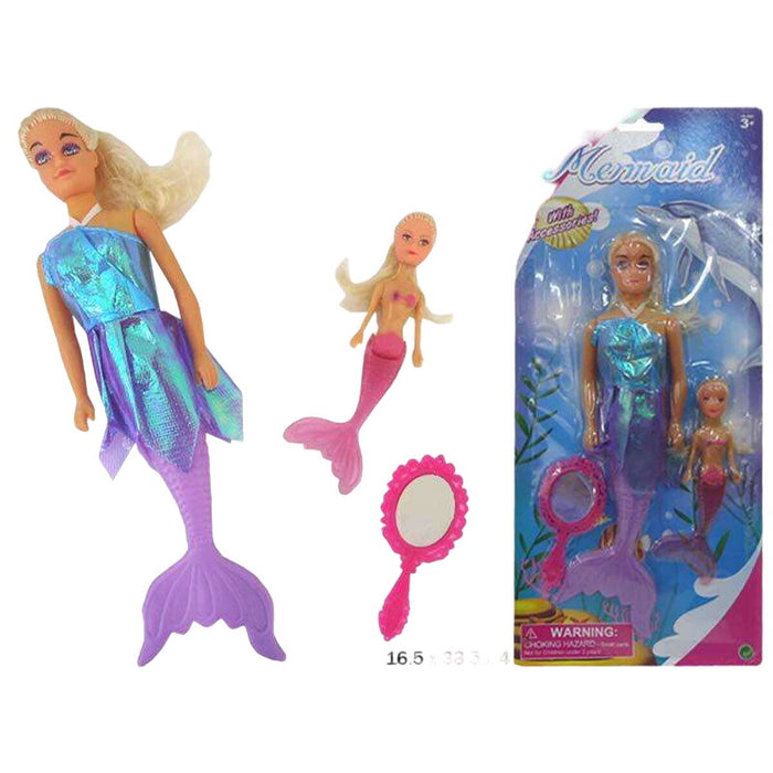 Păpușă Sirena 16,5 x 38,5 cm