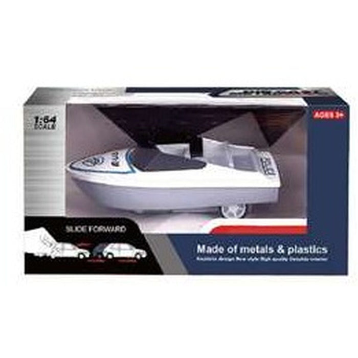 Vehicul Juinsa 8 cm Metal 1:64 Frecare/fricţiune Polițist