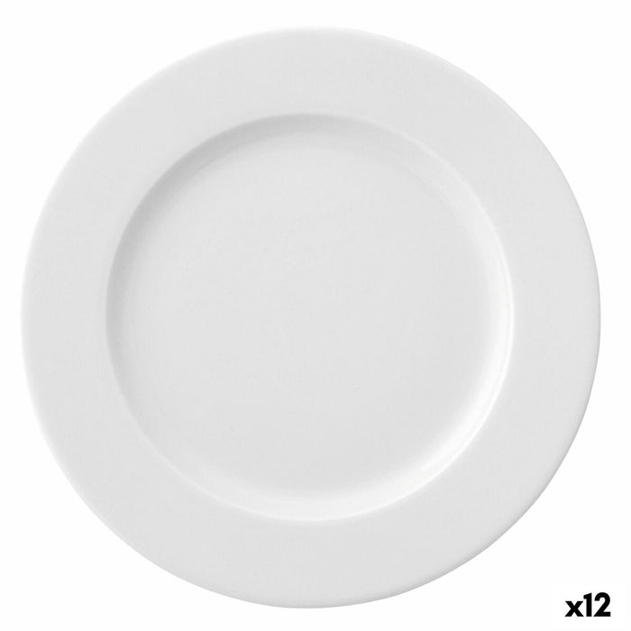 Platou Plat Ariane Prime Alb Ceramică (12 Unități)