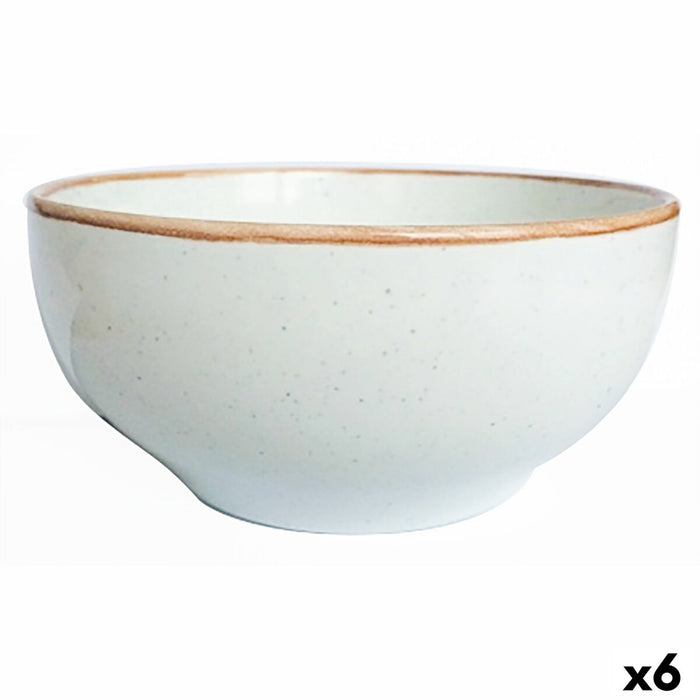 Bol Ariane Terra Ceramică Bej (Ø 15 cm) (6 Unități)