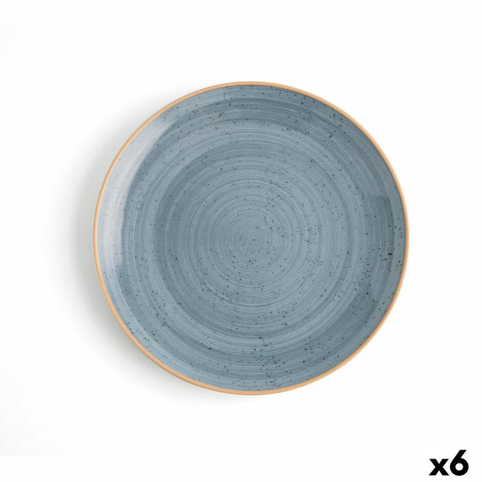 Platou Plat Ariane Terra Albastru Ceramică (6 Unități)
