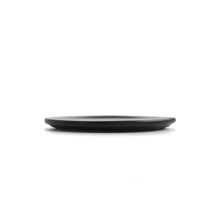 Platou Plat Anaflor Barro Anaflor Carne Argilă arsă Negru Ø 31 cm (8 Unități)