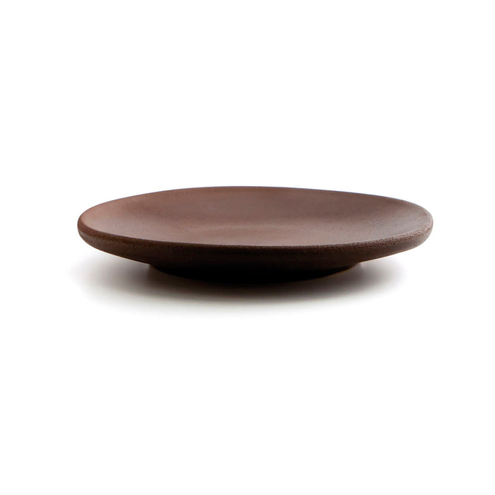 Plochá deska Anaflor Argilă arsă Ceramică Maro (Ø 29 cm) (8 Unități)