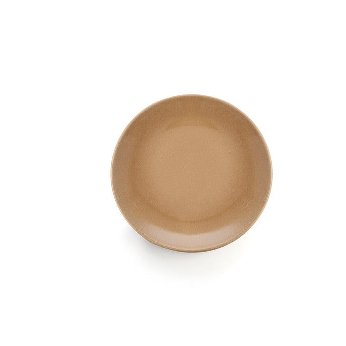 Plochá deska Anaflor Argilă arsă Ceramică Bej (25 cm) (8 Unități)