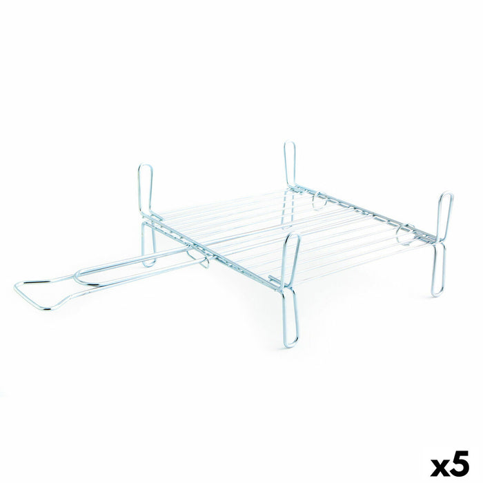 Grătar Quid Prepara Bbq Metal Zinc 30 x 35 cm Double (5 Unități)