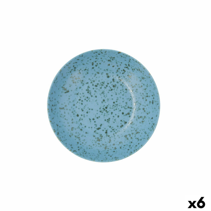 Farfurie Adâncă Ariane Oxide Ceramică Albastru (Ø 21 cm) (6 Unități)