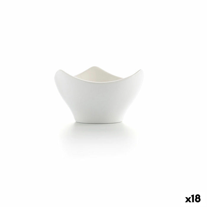 Castron Ariane Alaska Mini 9 x 5,6 x 4,3 cm Ceramică Alb (18 Unități)