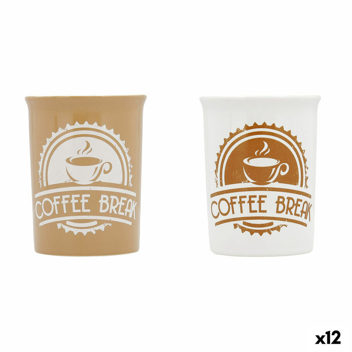 Hrnek Quid Coffee Break Ceramică Multicolor (240 ml) (12 Unități)