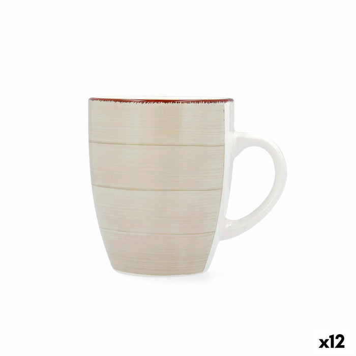 Hrnek Quid Vita Morning Mic Dejun Ceramică Bej 350 ml (12 Unități)