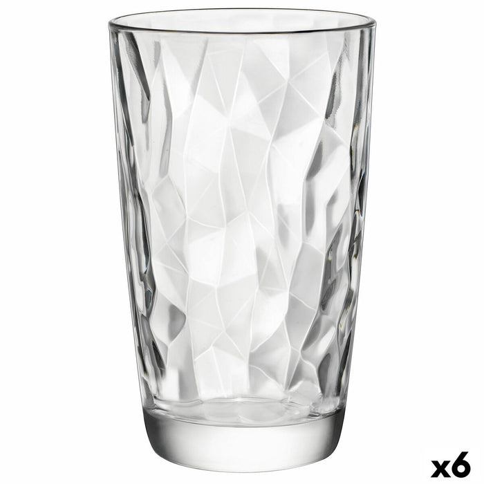 Pahar Bormioli Rocco Diamond Transparent Sticlă 470 ml 6 Unități (Pack 6x)