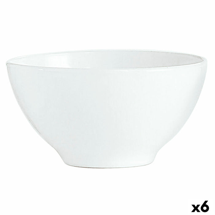 Bol Luminarc Blanc Mic Dejun Alb Sticlă (500 ml) (6 Unități)