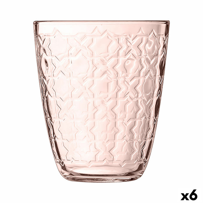 Pahar Luminarc Concepto Riad Roz Sticlă (310 ml) (6 Unități)