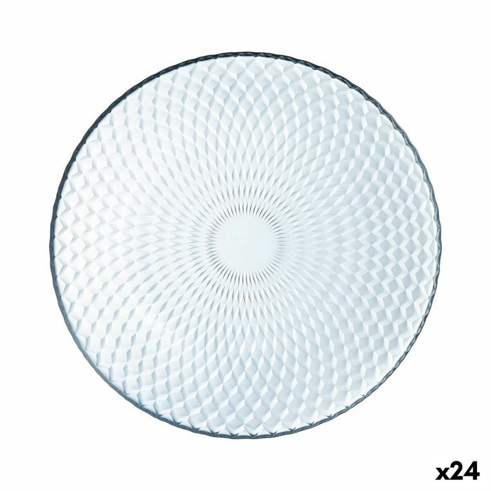 Farfurie pentru desert Luminarc Pampille Clear Transparent Sticlă (19 cm) (24 Unități)