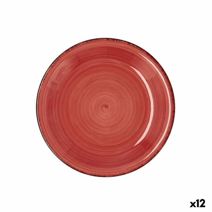 Farfurie pentru desert Quid Vita Ceramică Roșu (19 cm) (12 Unități)