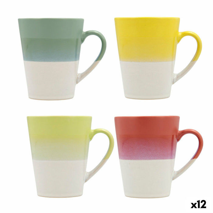 Hrnek Quid Atenua Ceramică Multicolor (300 ml) (12 Unități)