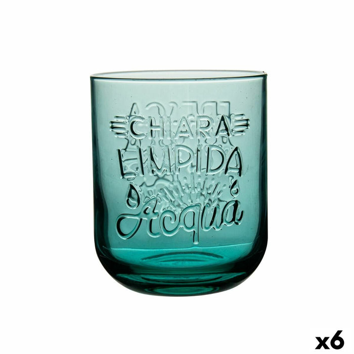 Pahar Graphica Verde Sticlă 395 ml (6 Unități)