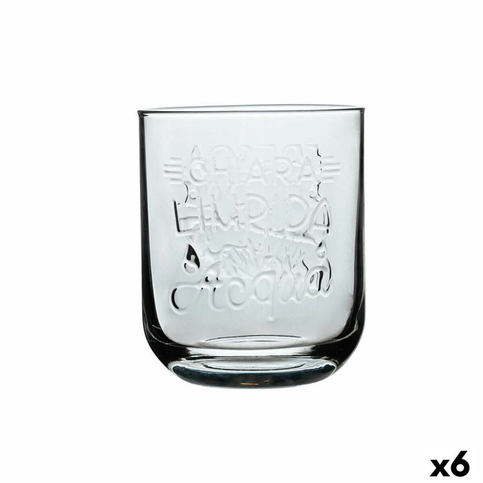 Pahar Graphica Transparent Sticlă 395 ml (6 Unități)