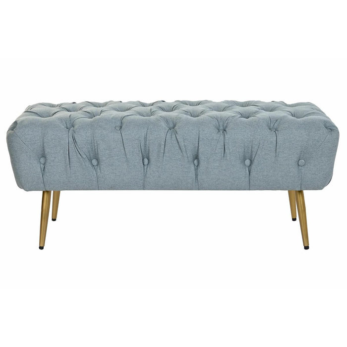 Banchetă DKD Home Decor Gri 103 x 46 x 42 cm 103 x 46 x 43 cm Metal Verde