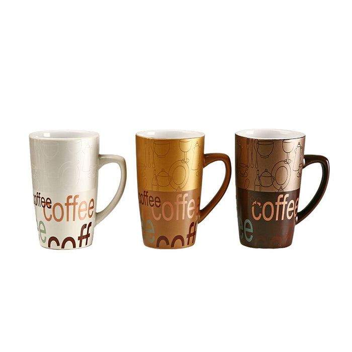 Cană tip Halbă Versa Coffe Time Porțelan
