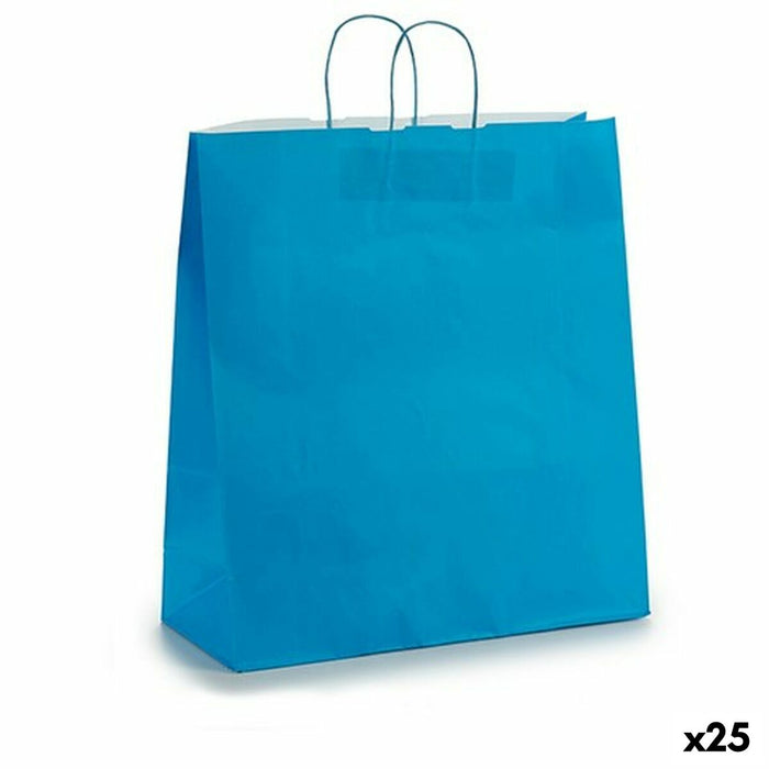 Pungă din Hârtie Albastru 16 x 57,5 x 46 cm (25 Unități)