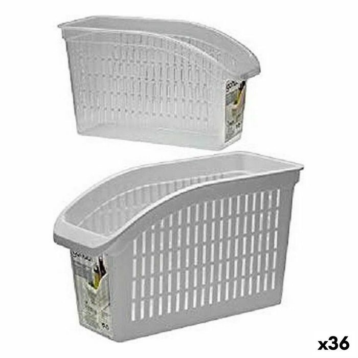 Coș Alb Plastic 3,5 L (13 x 17 x 29,2 cm) (36 Unități)