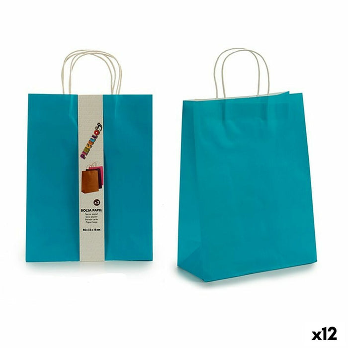 Set de Genți Hârtie 11,5 x 42 x 25 cm (12 Unități)